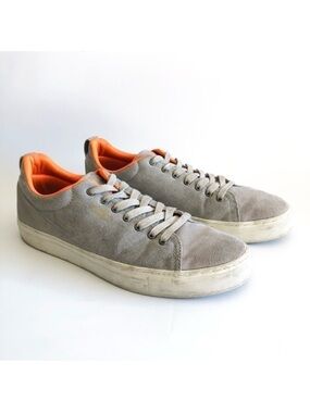 Andre’ Leather and Canvas Sneakers
